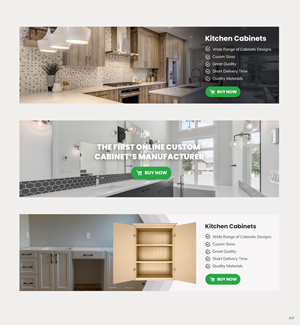 Banner Ad Design by pb for DreamSpace Interiors Corp. | Design: #30056496