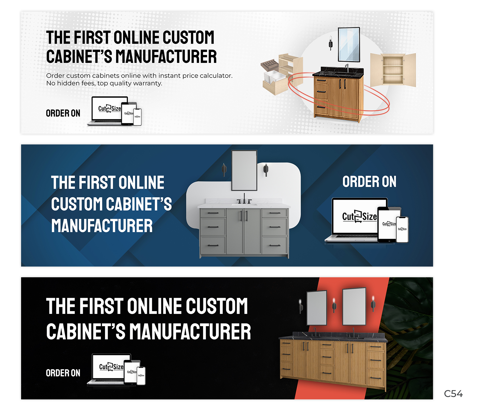 Banner Ad Design by pb for DreamSpace Interiors Corp. | Design #30063153