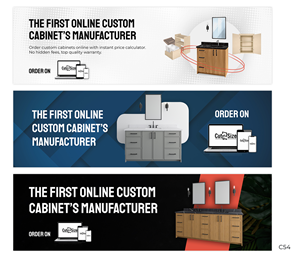 Banner Ad Design by pb for DreamSpace Interiors Corp. | Design: #30063153