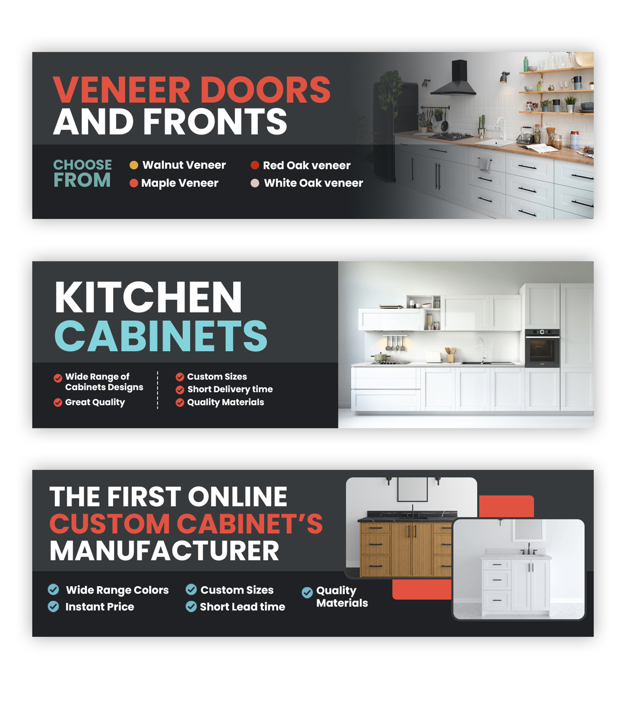 Banner Ad Design by debdesign for DreamSpace Interiors Corp. | Design #30061539