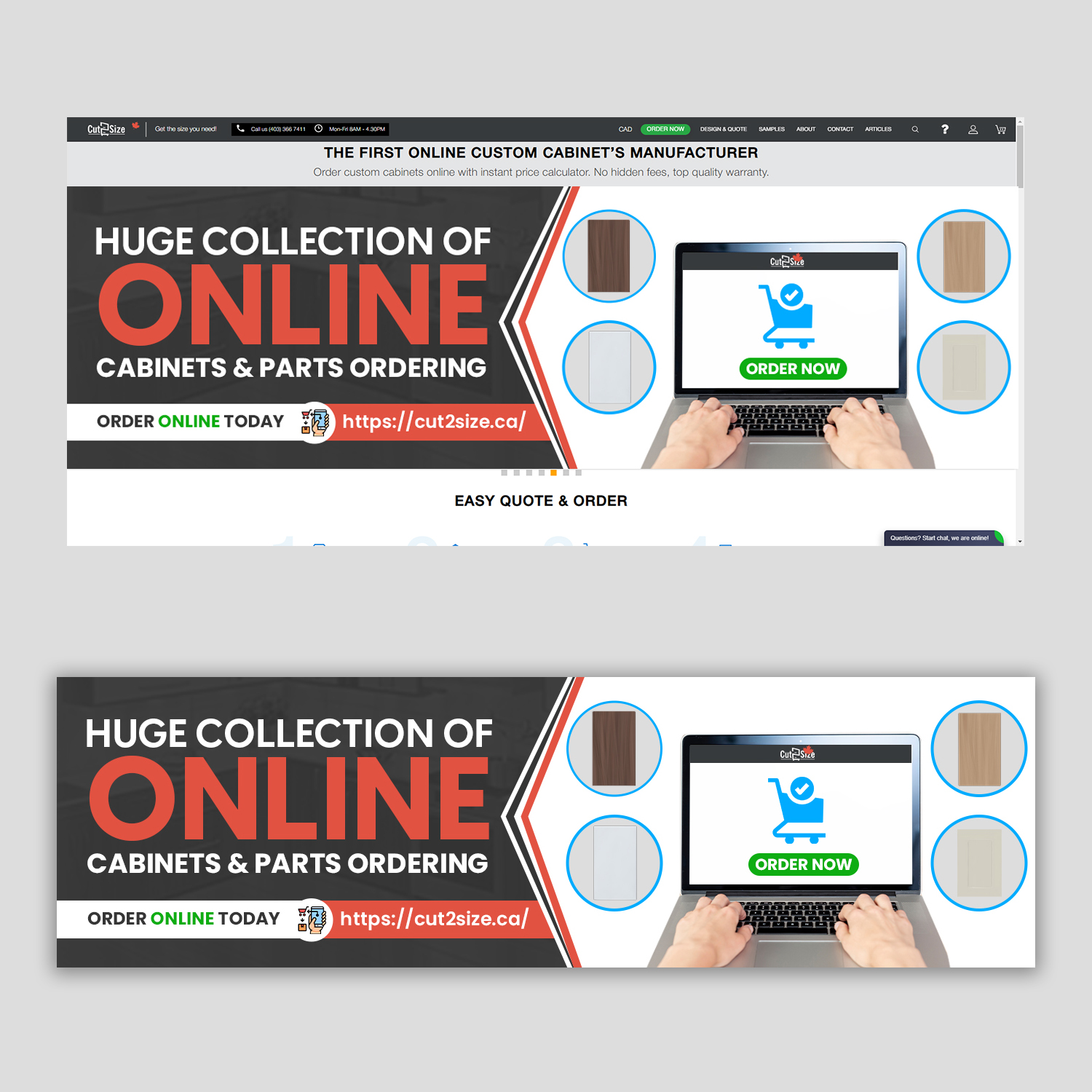 Diseño De Banner Publicitario por debdesign para DreamSpace Interiors Corp. | Diseño #30065462