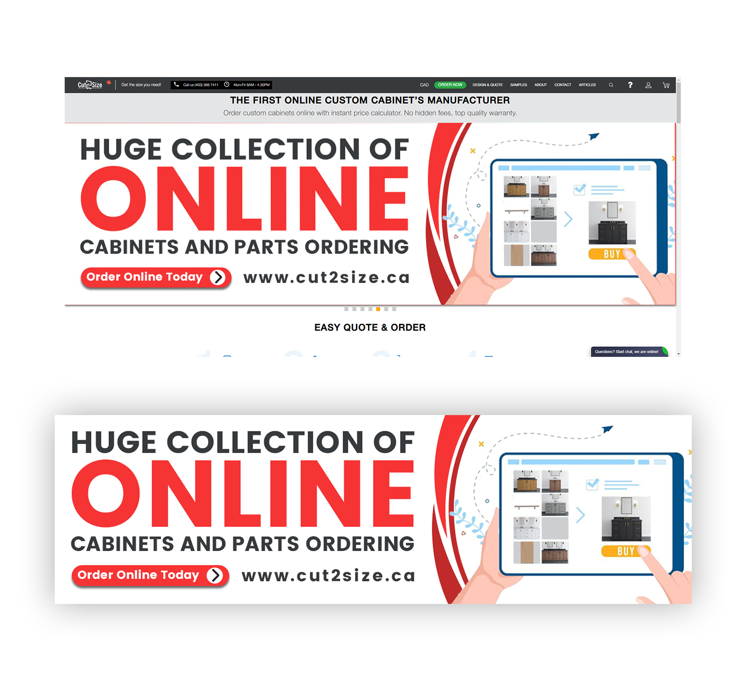 Diseño De Banner Publicitario por debdesign para DreamSpace Interiors Corp. | Diseño #30065524