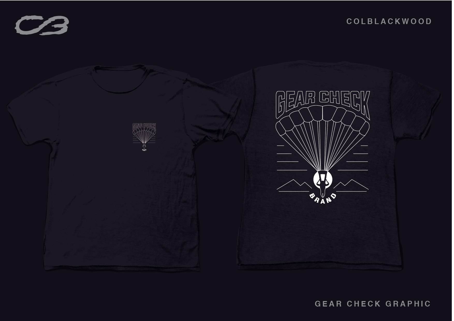 Diseño de Camiseta por Col 3 para Gear Check  | Diseño #30091268