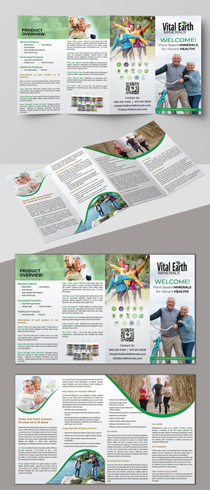Broschüren-Design von creativemood438 für Vital Earth Minerals | Design: #30060945