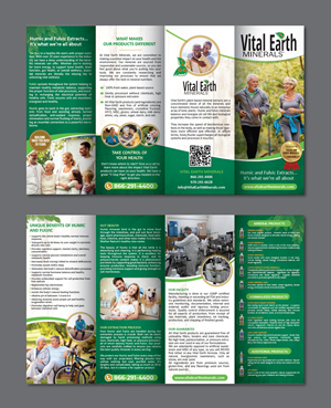Broschüren-Design von alex989 für Vital Earth Minerals | Design: #30057280