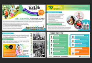 Broschüren-Design von DA. für Vital Earth Minerals | Design: #30059601