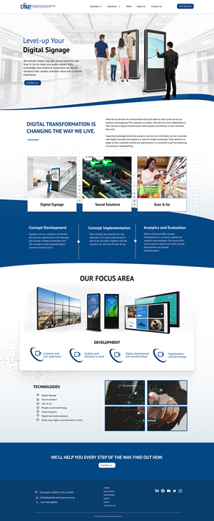 Web-Design von DeriMH für Digital Business Partner Nordic AB | Design: #30141435
