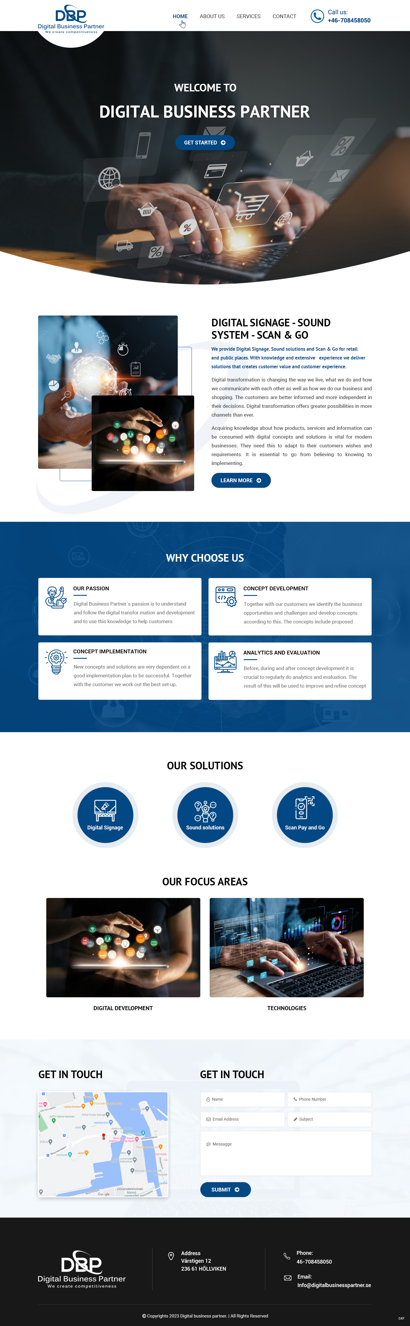 Diseño Web por pb para Digital Business Partner Nordic AB | Diseño #30092992