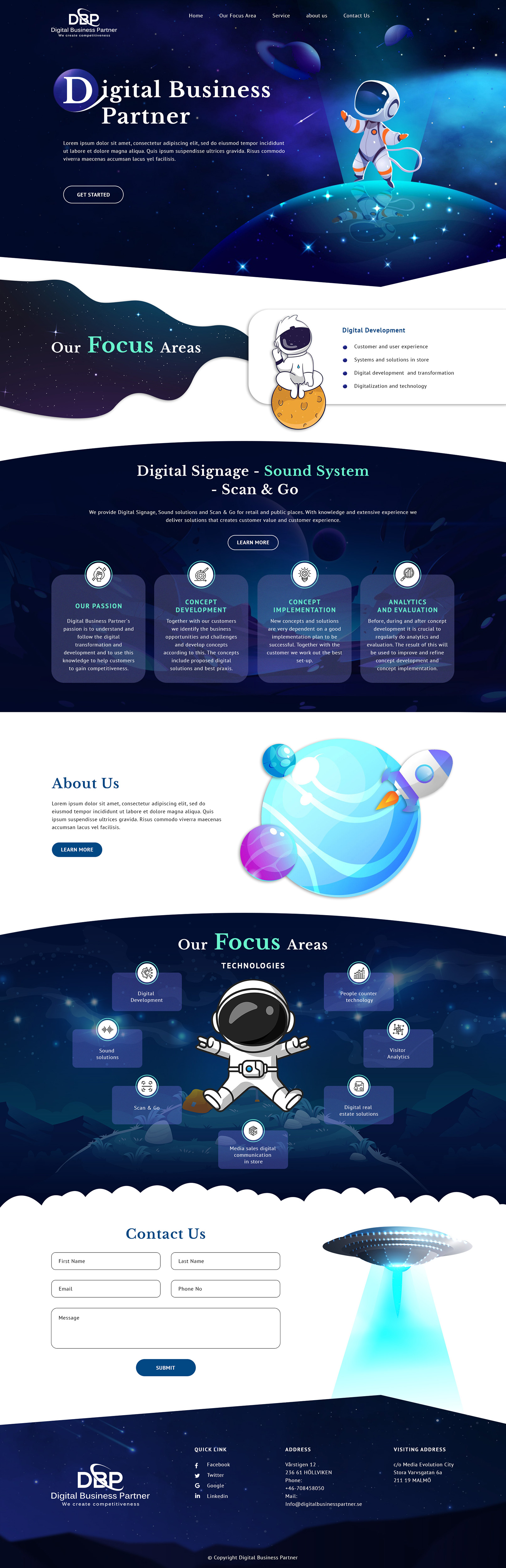 Diseño Web por creative.bugs para Digital Business Partner Nordic AB | Diseño #30068061