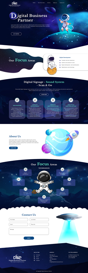 Diseño Web por creative.bugs para Digital Business Partner Nordic AB | Diseño: #30068061