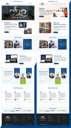 Web-Design von sai.designer87 für Digital Business Partner Nordic AB | Design: #30085701