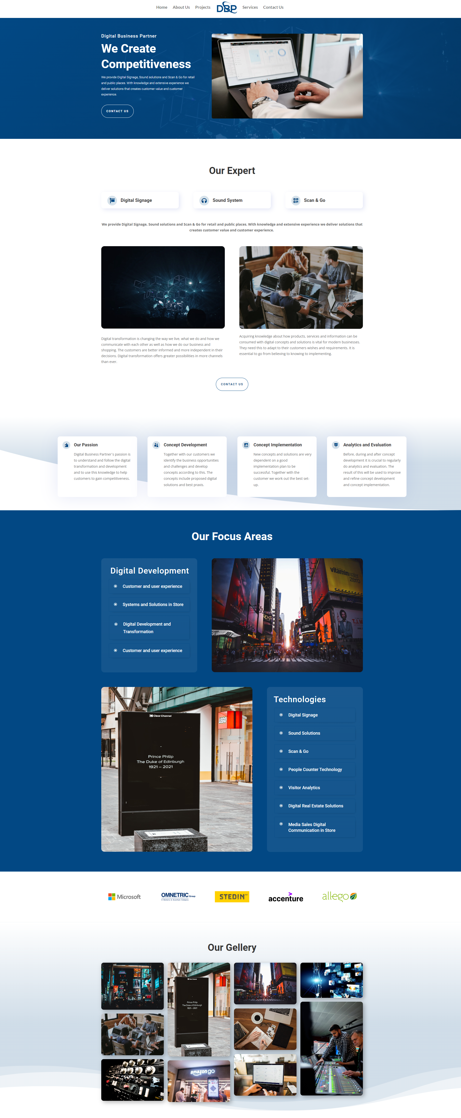 Diseño Web por Awang_ para Digital Business Partner Nordic AB | Diseño #30145492