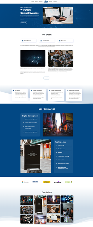 Web-Design von Awang_ für Digital Business Partner Nordic AB | Design: #30145492