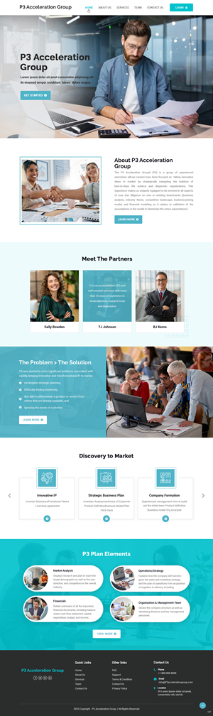 Web Design by pb for this project | Design: #30063131