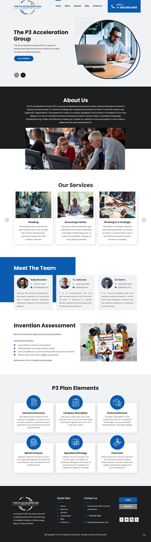 Web Design by pb for this project | Design: #30069971