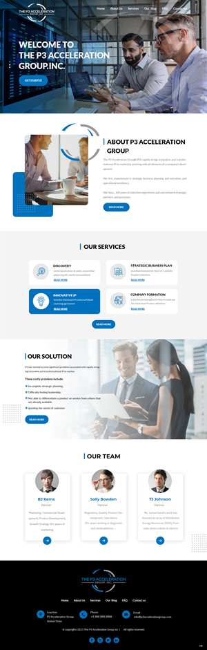 Web Design by pb for this project | Design: #30069972