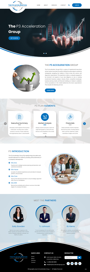 Web Design by pb for this project | Design: #30069978