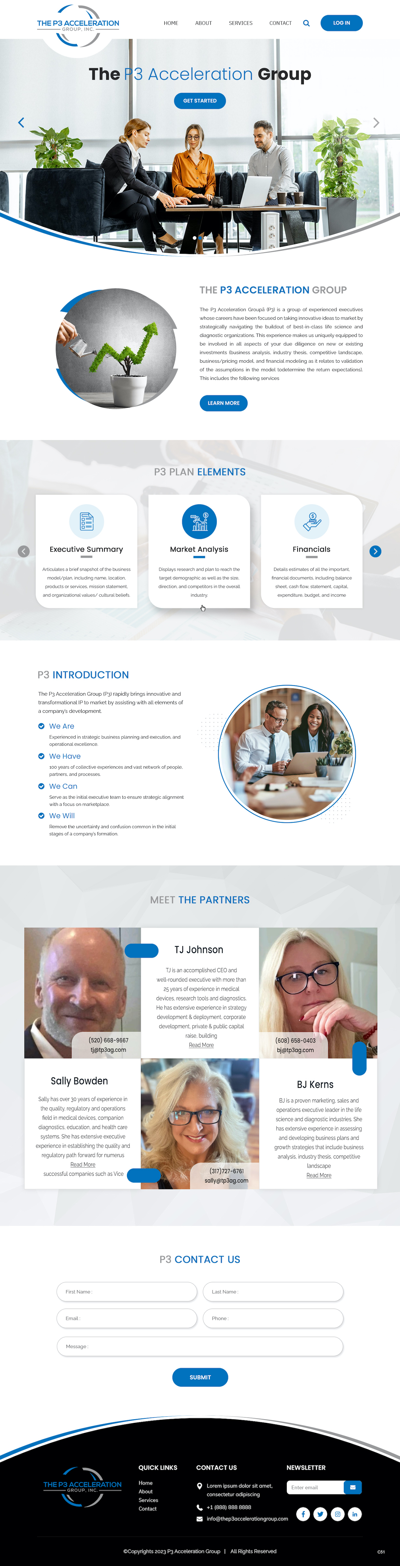 Web Design by pb for this project | Design: #30162599