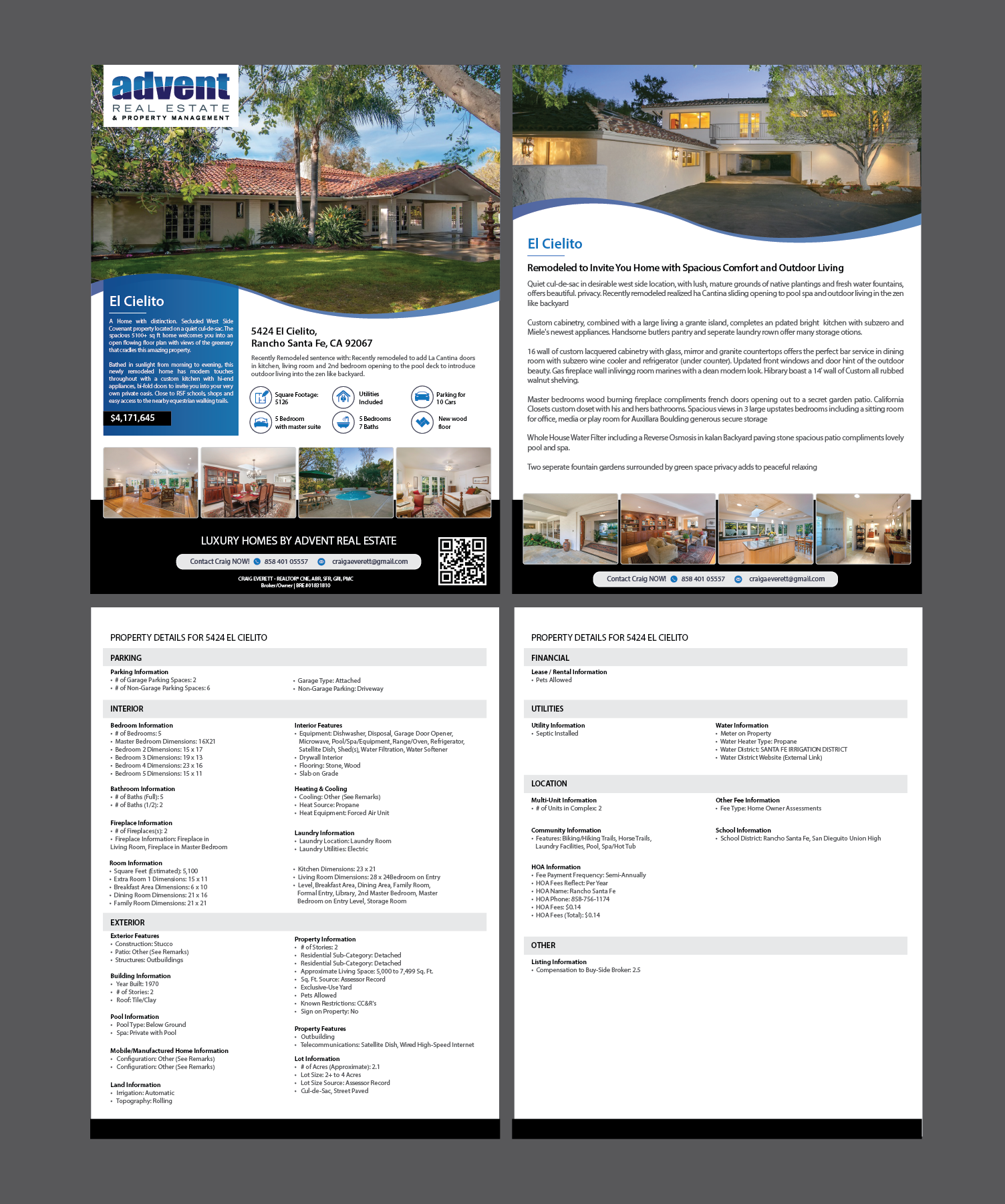Flyer-Design von alex989 für Advent Real Estate | Design #30069250
