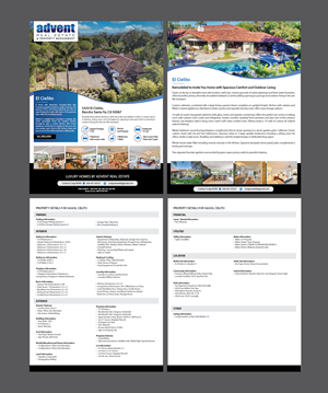 Flyer Design by alex989 for Advent Real Estate | Design: #30070608