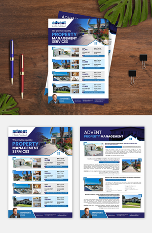 Flyer Design by debdesign for Advent Real Estate | Design: #30061070