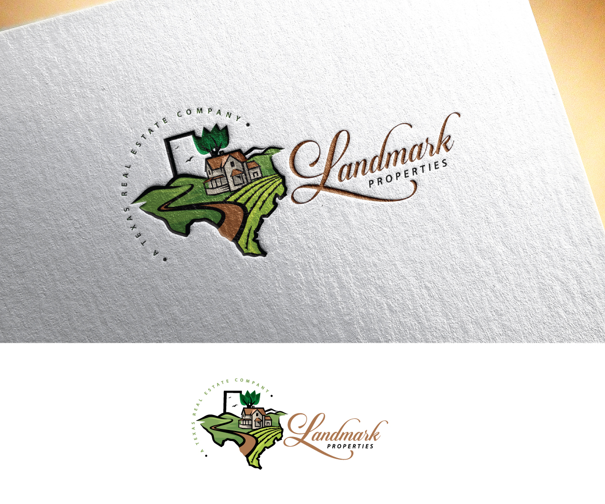 Logo Design by Logo Stock for Landmark Properties | Design #30061650