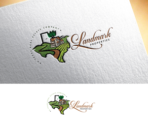 Logo Design by Logo Stock for Landmark Properties | Design: #30061650