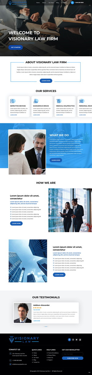 Web Design by pb for ONEELEVEN | Design: #30075590