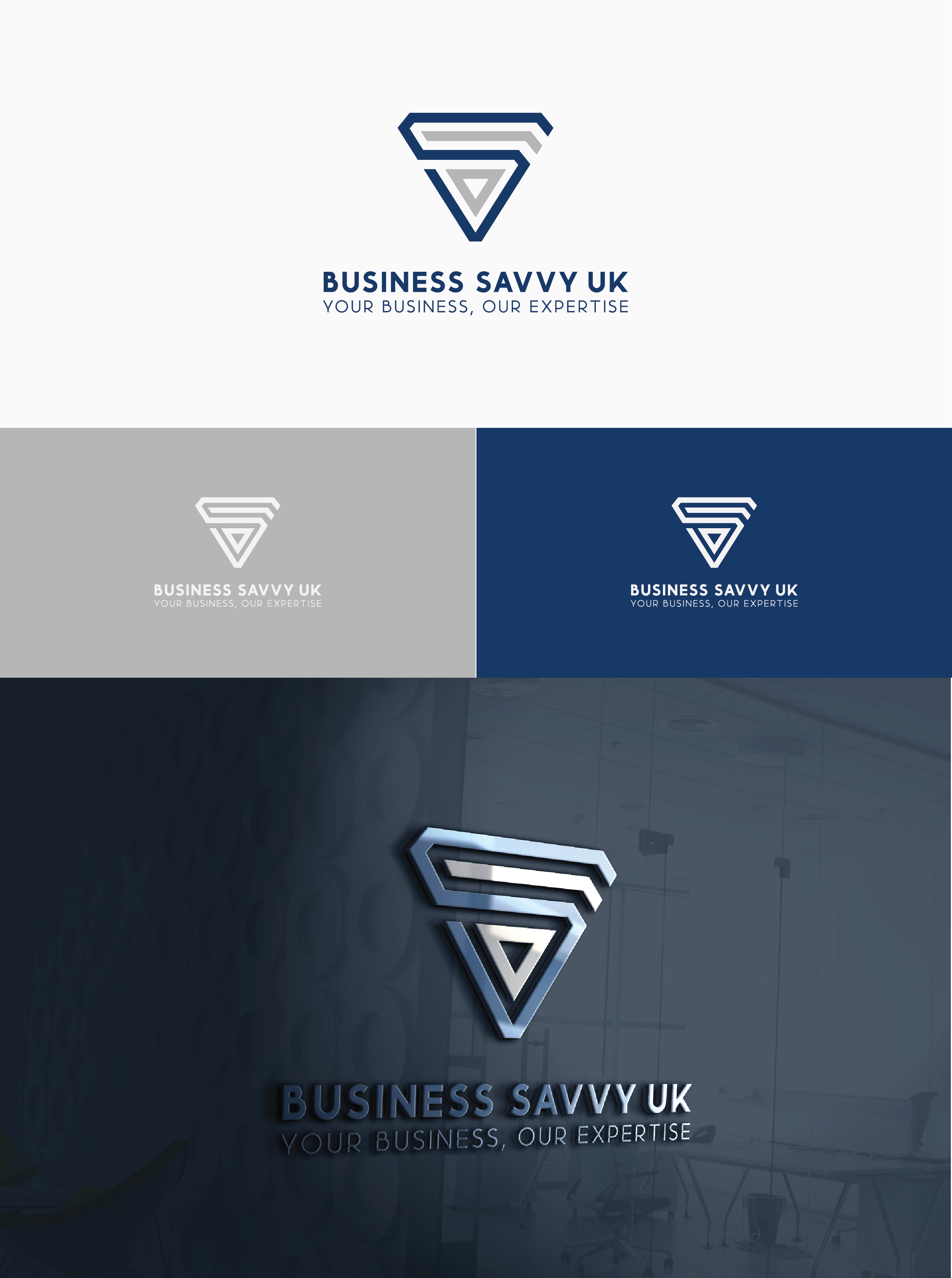 Logo Design by KINETIK™ for business savvy uk limited | Design #30116152