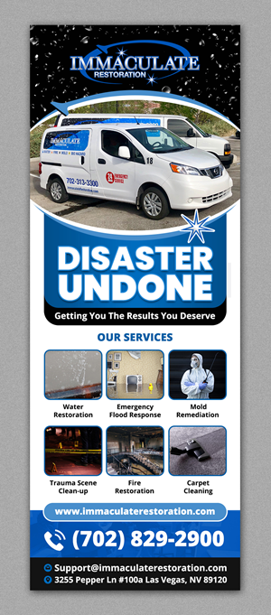 Immaculate Restoration Email Marketing Design