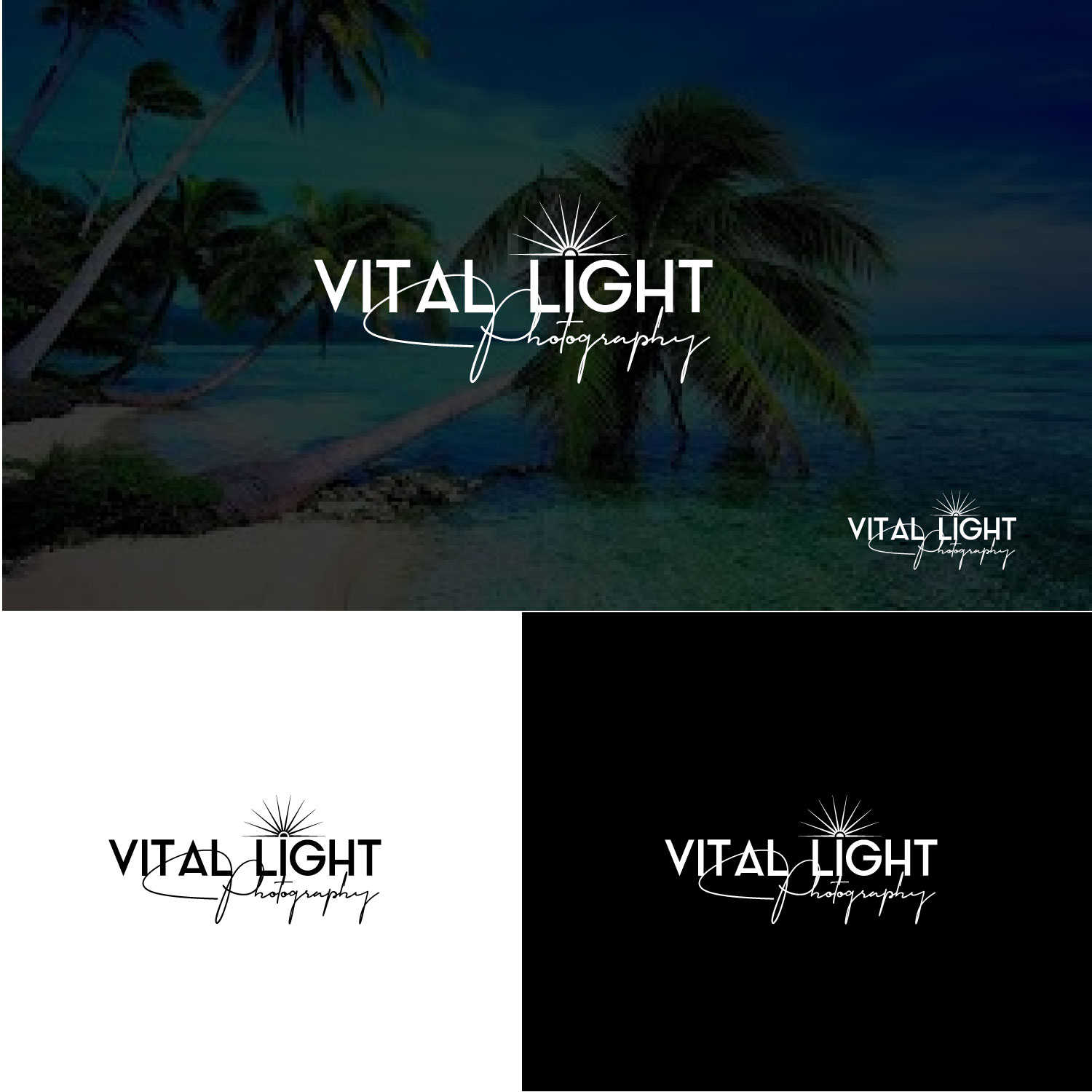 Logo Design by Mi Design1 for Vital Light Photography | Design #30058690