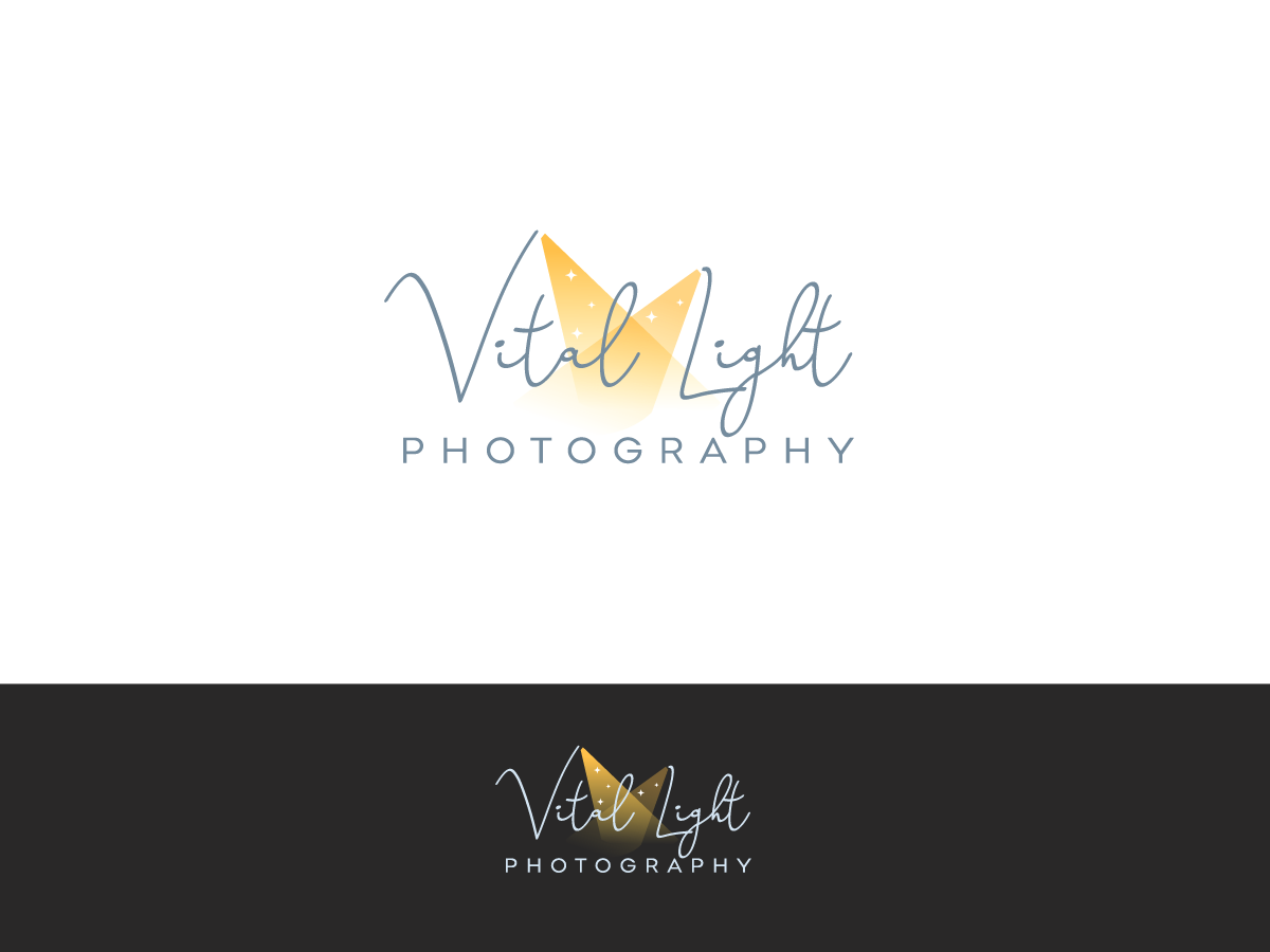 Diseño de Logo por Caribu inc para Vital Light Photography | Diseño #30095823