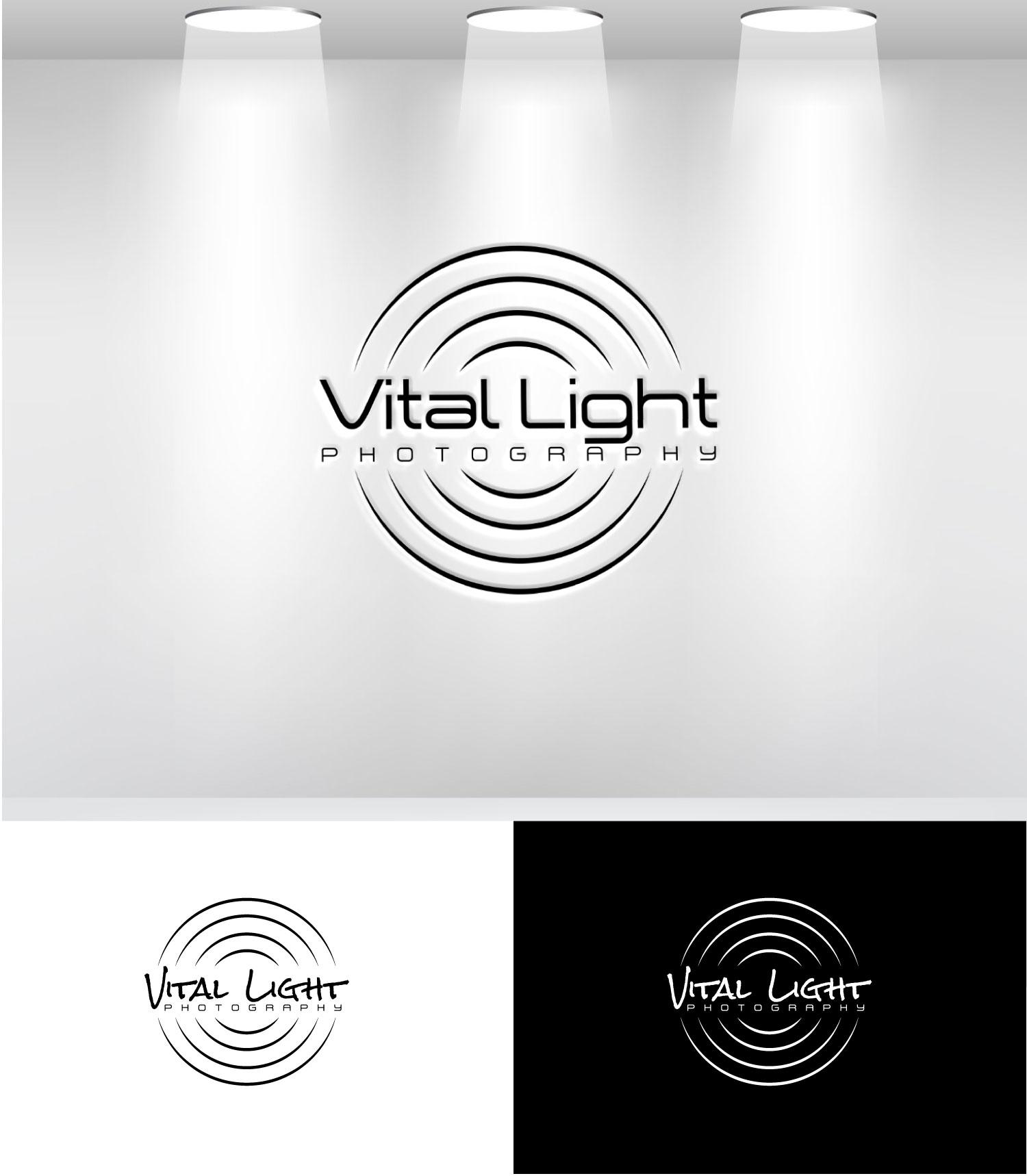Diseño de Logo por ax design2 para Vital Light Photography | Diseño #30092025