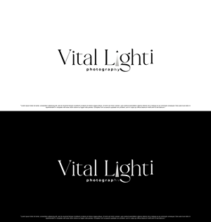 Logo Design by saesean for Vital Light Photography | Design: #30068648