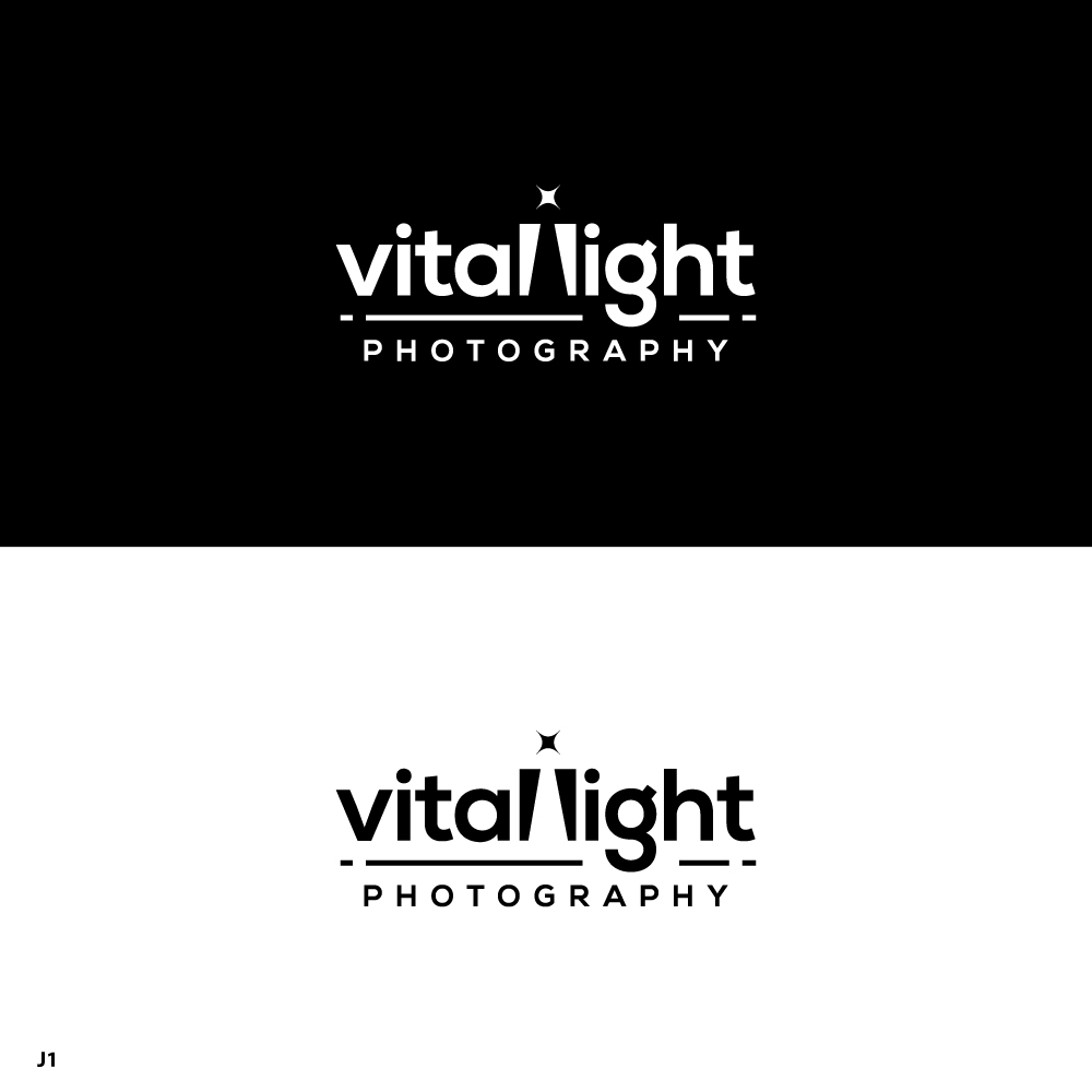 Logo Design by Sujit Banerjee for Vital Light Photography | Design #30061591