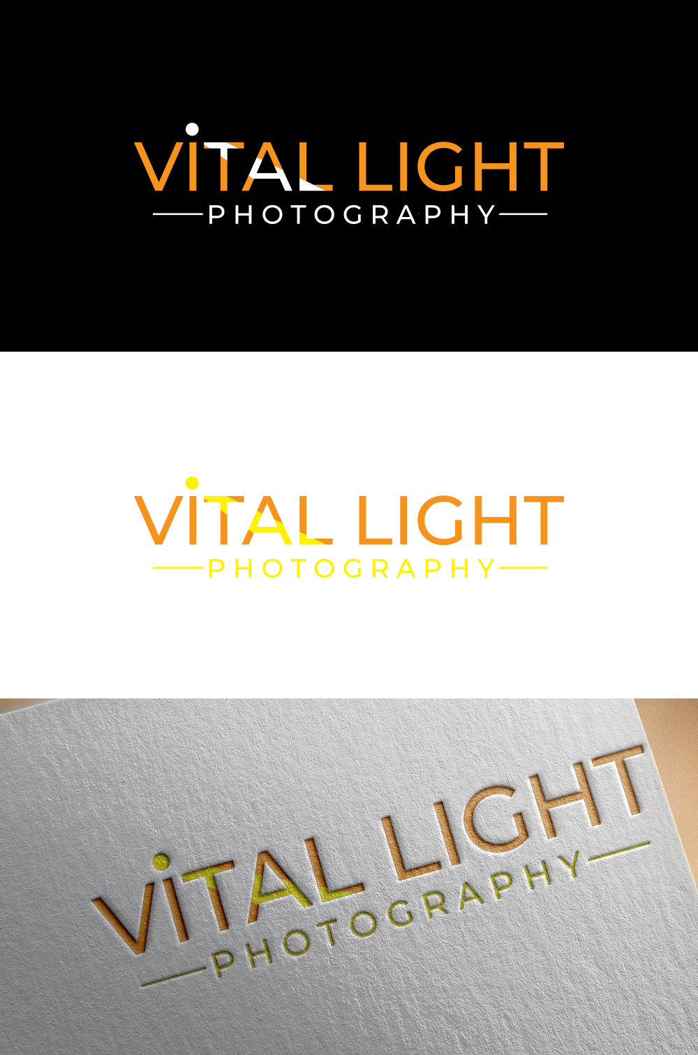 Logo Design by DesignNXT for Vital Light Photography | Design #30062873