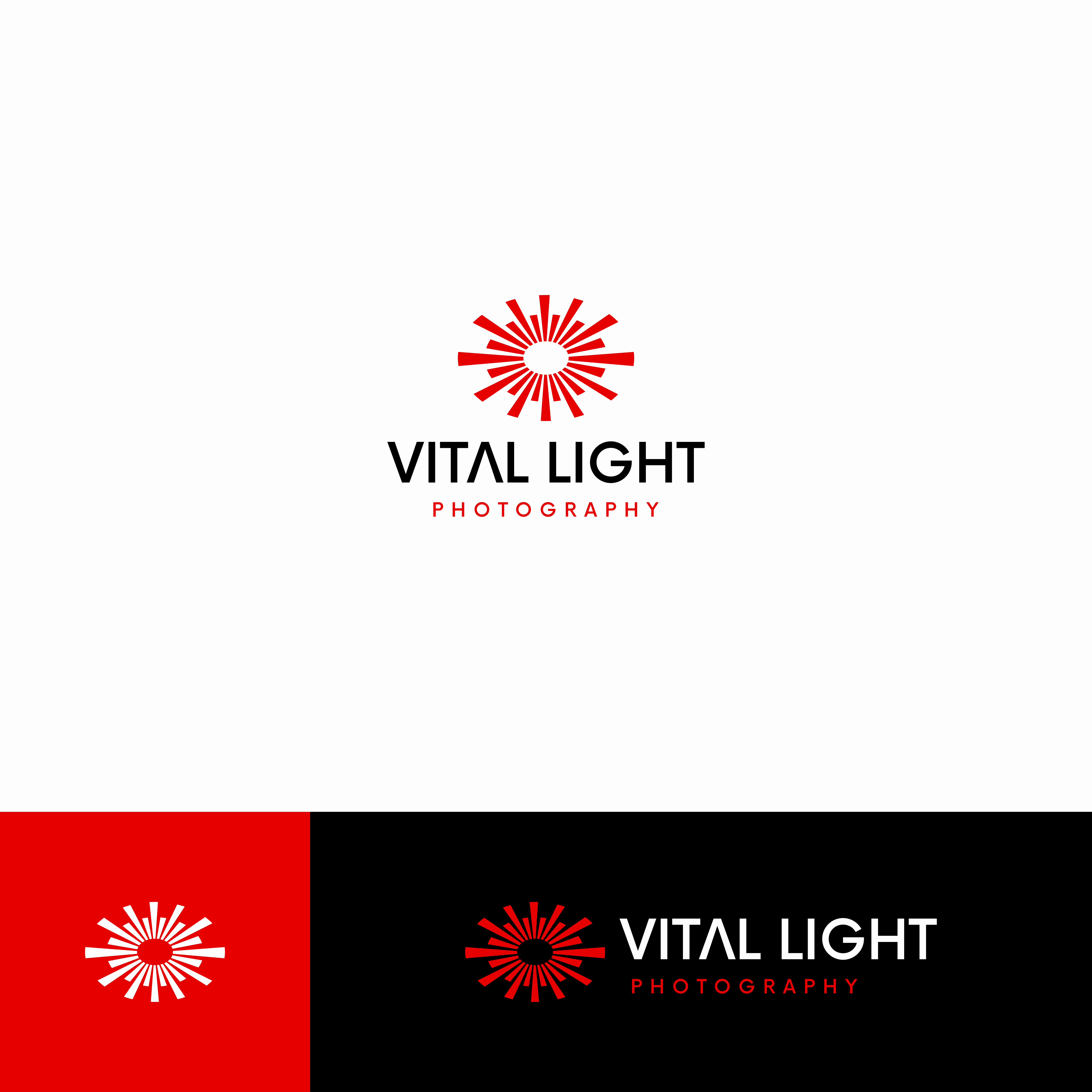 Logo Design by R!CKY for Vital Light Photography | Design #30099106