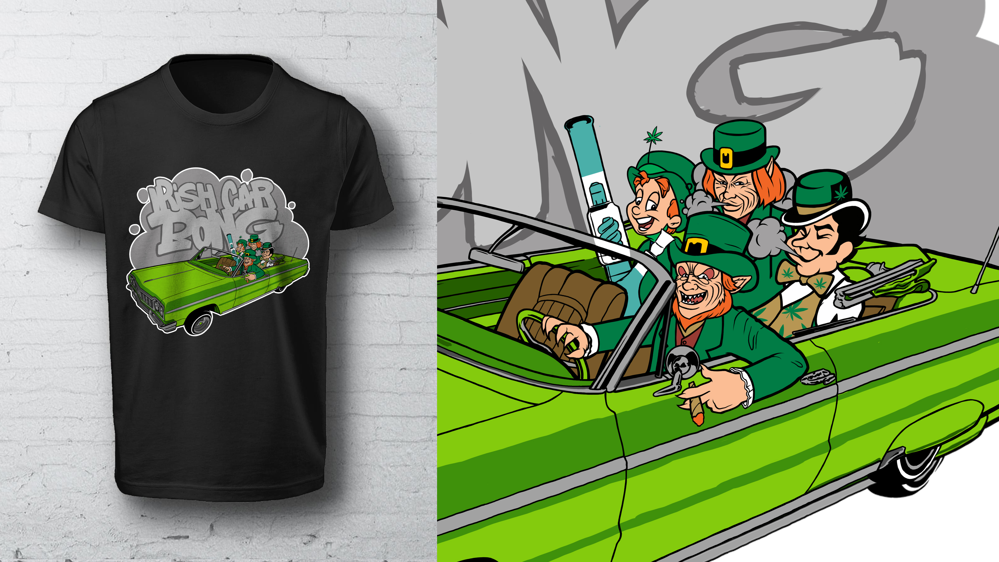 T-shirt Design by Tsvetan Alexandrov for Dutchie Chiba | Design: #30077034