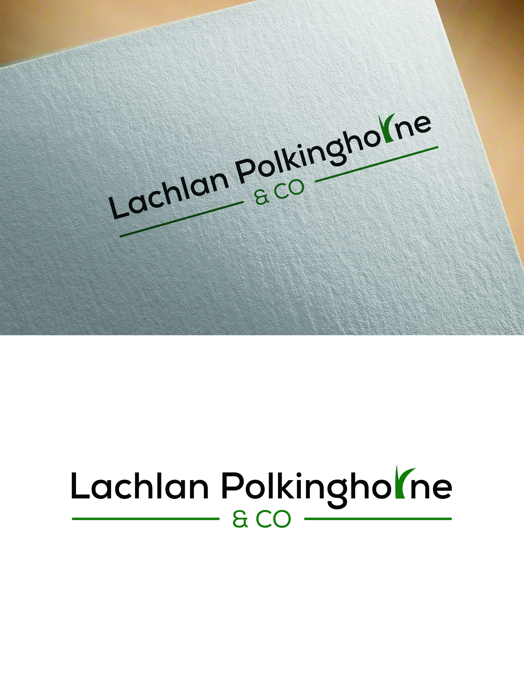 Logo Design by Visionary Creations for Lachlan Polkinghorne @ Co | Design #30062957