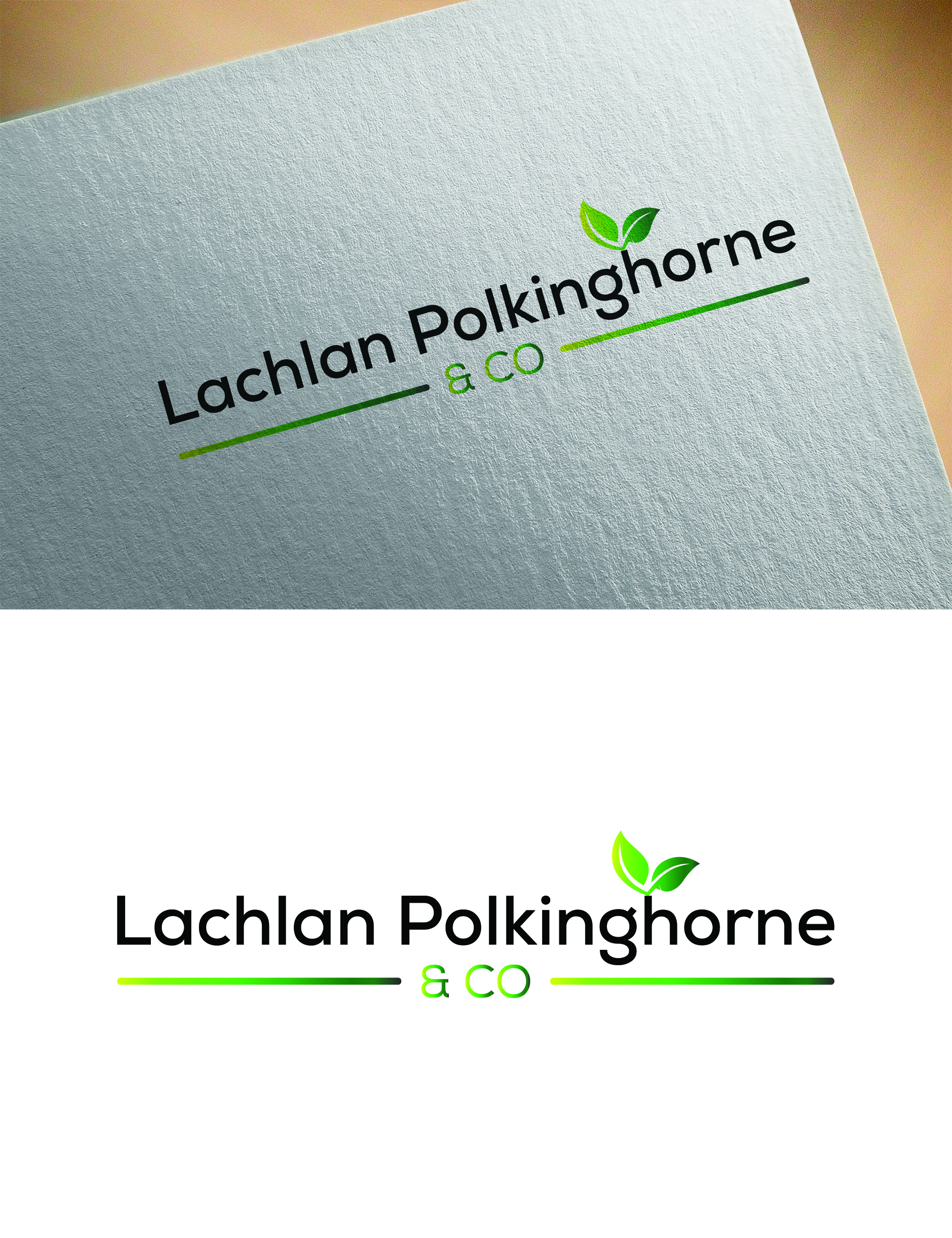 Logo Design by Visionary Creations for Lachlan Polkinghorne @ Co | Design #30063004