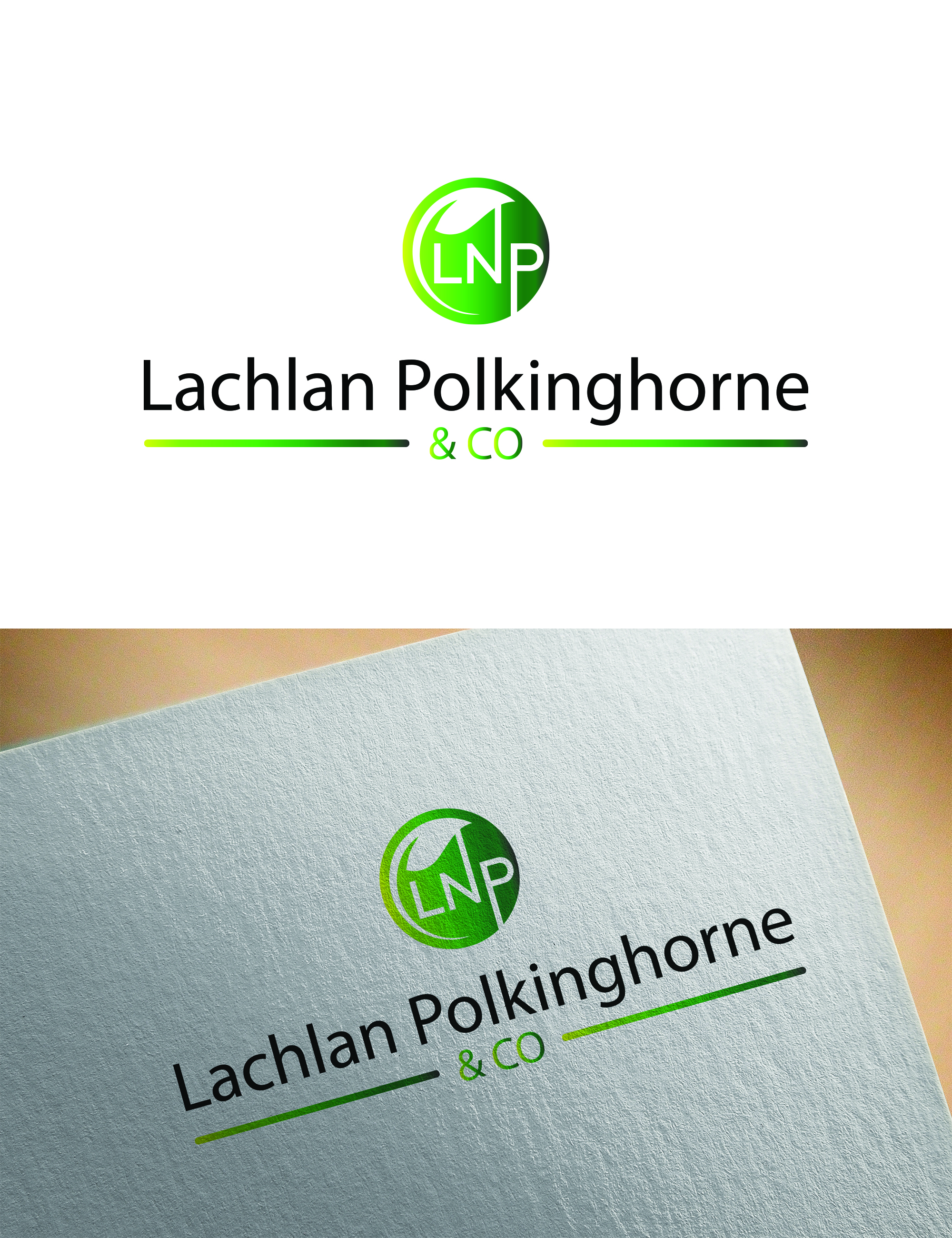 Logo Design by Visionary Creations for Lachlan Polkinghorne @ Co | Design #30063201