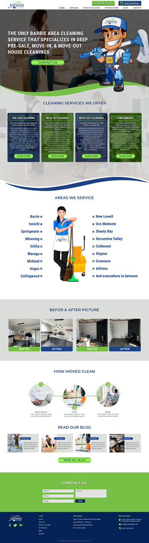 Web Design par Tanvir pour ce projet | Design #30080365