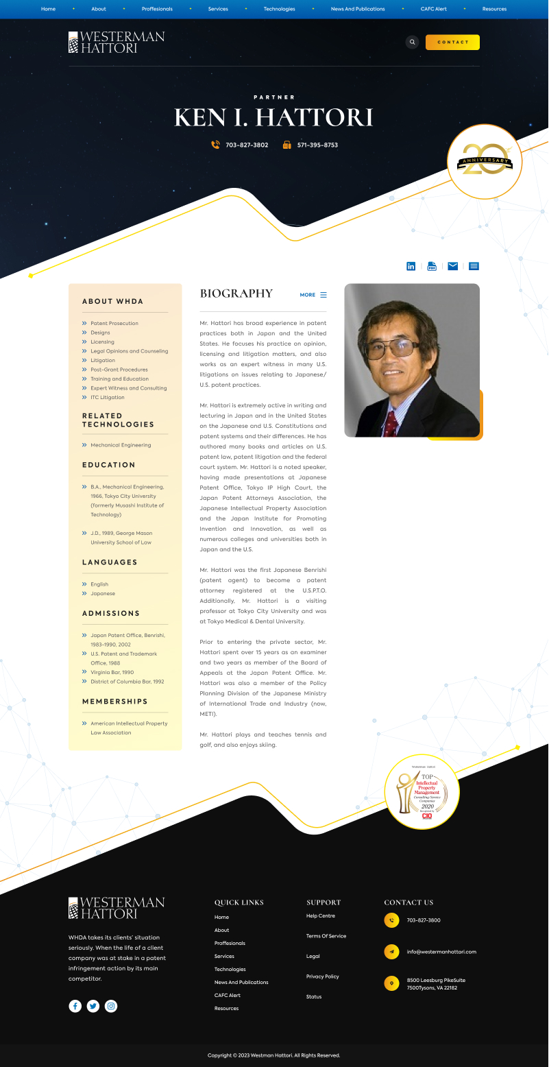 Web Design by Hafsa Fatymah for Inherent, Inc. | Design #30106614