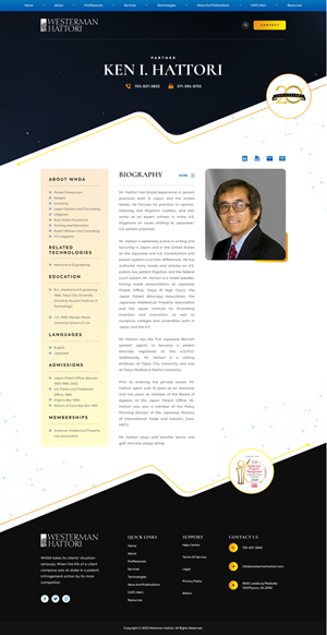 Web Design by Hafsa Fatymah for Inherent, Inc. | Design: #30106614