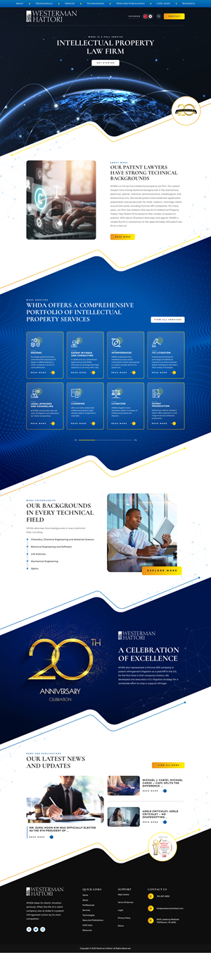 Web Design by Hafsa Fatymah for Inherent, Inc. | Design: #30120083