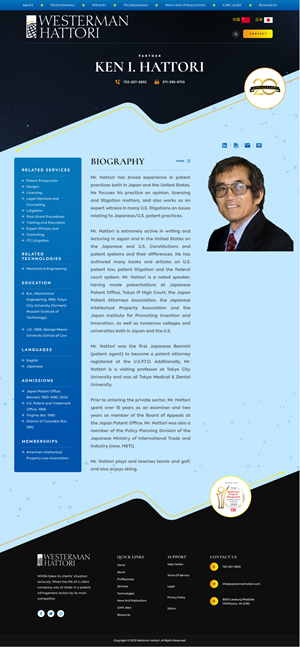 Web Design by Hafsa Fatymah for Inherent, Inc. | Design: #30120089