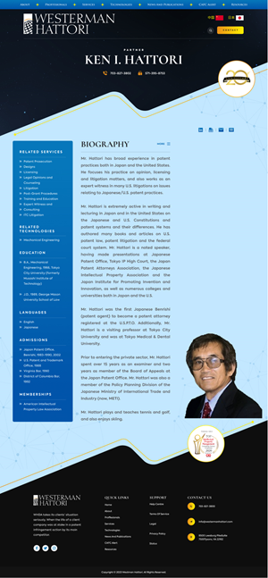 Web Design par Hafsa Fatymah pour Inherent, Inc. | Design : #30120090