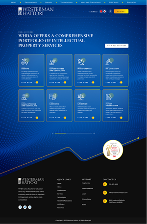 Web Design par Hafsa Fatymah pour Inherent, Inc. | Design : #30147102