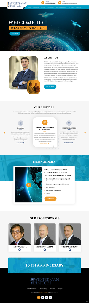 Web Design by pb for Inherent, Inc. | Design: #30075594