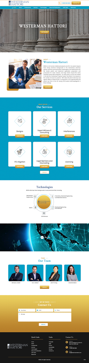 Web Design by pb for Inherent, Inc. | Design: #30093074